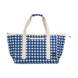 Tote Bag Blue Check