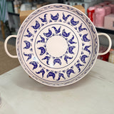 Blue Hen Large Metal Handle Tray