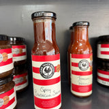 spicy barbecue sauce long track pantry