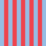 Barrel Bag – Red Blue Stripe